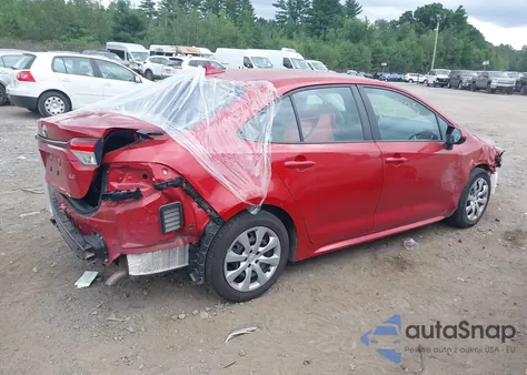 2021 Toyota Corolla Le из США, поврежденный, VIN 5YFEPMAE7MP259745